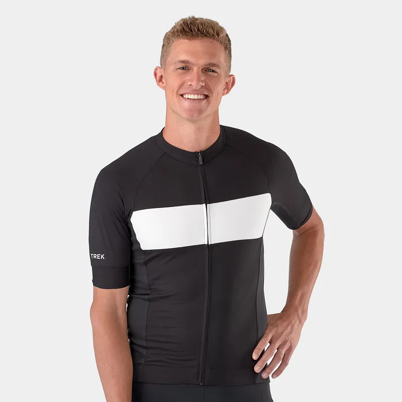 Trek Circuit Ltd Short Sleeve Jersey in Black/White